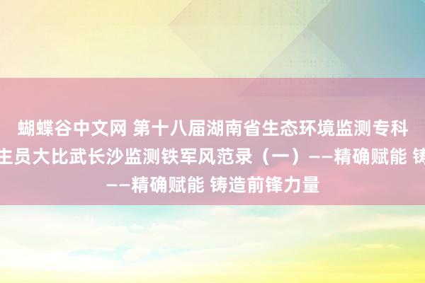 蝴蝶谷中文网 第十八届湖南省生态环境监测专科期间东说念主员大比武长沙监测铁军风范录（一）——精确赋能 铸造前锋力量